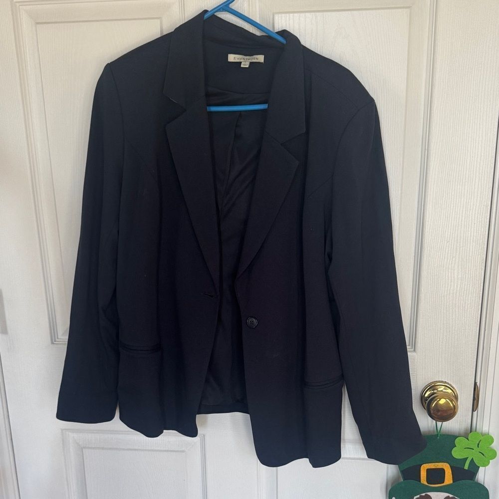 Navy Blue Blazer Jacket
